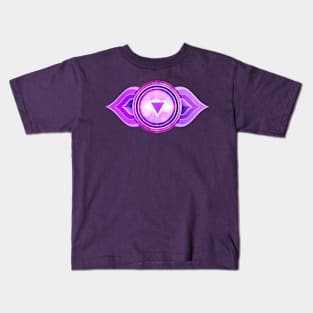 Third Eye Chakra, Anja Kids T-Shirt